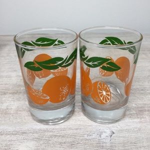 Set of 1987 Anchor Hocking Juice Glasses